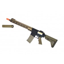 MK16 MLOK 커스텀 전동건 (SOCOM소음기버전)-E&C