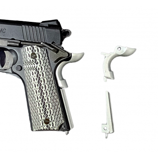 메탈 그립세이프티 + 렌야드 고리 세트 (은색)