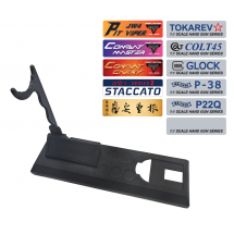 토이스타 핸드건 진열 건스탠드(스티커 포함)