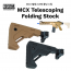 MCX Telescoping Folding Stock 텔레스코핑 폴딩 스톡