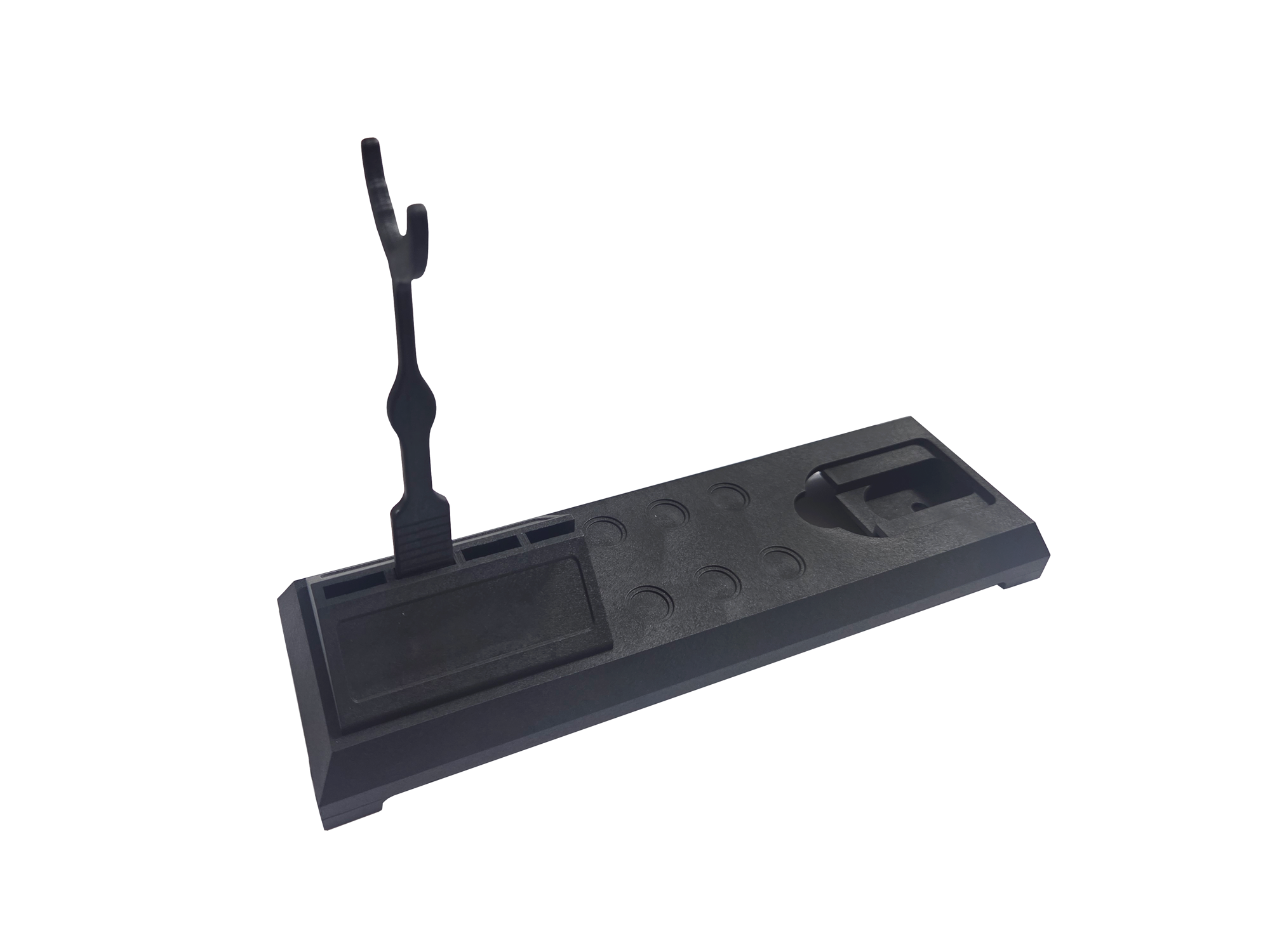 투명 핸드건 진열 건스탠드 2개입 권총스탠드 (8종 스티커 포함)